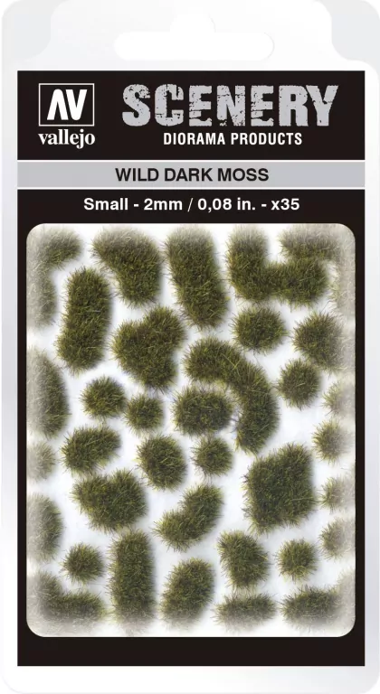 Vallejo: SC402 - Scenery - Wild Dark Moss (2 mm x 35) - tantis.pl
