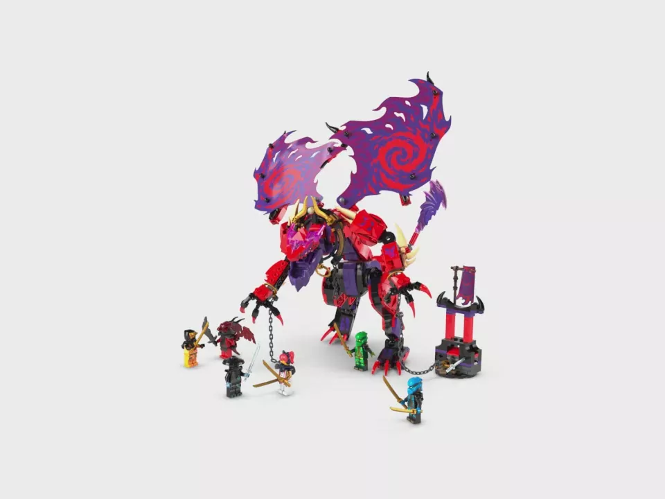 LEGO® Ninjago. Smok chaosu Kiełogrzmot. 71832 - tantis.pl