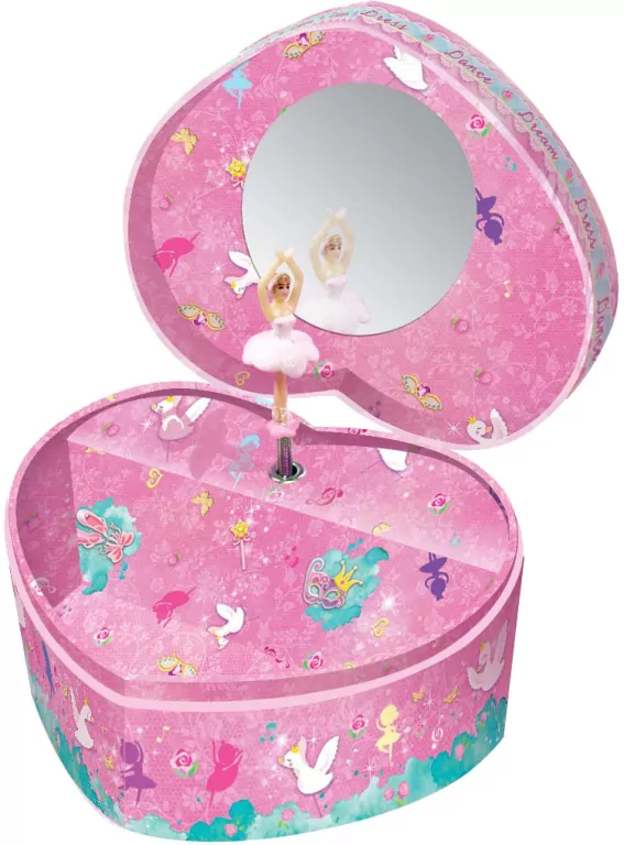 Pozytywka w kształcie Serca Sukienka Baletnicy - tantis.pl