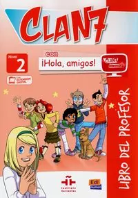 Clan 7 con Hola amigos 2 przewodnik metodyczny - tantis.pl
