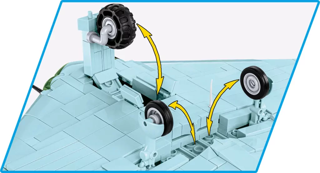 Cobi. Historical Collection WWII. Samolot Horten Ho 229 - tantis.pl