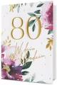 Karnet okolicznościowy B6. Urodziny 80. Pan Dragon - tantis.pl