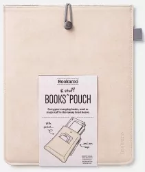 Etui na książkę. Kremowe