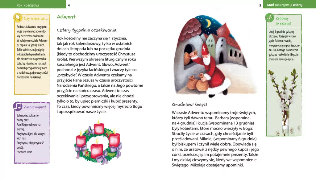 Mali Odkrywcy Wiary. Rok kościelny - tantis.pl