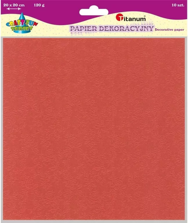 Papier dekoracyjny tłoczony kwiaty mix - tantis.pl