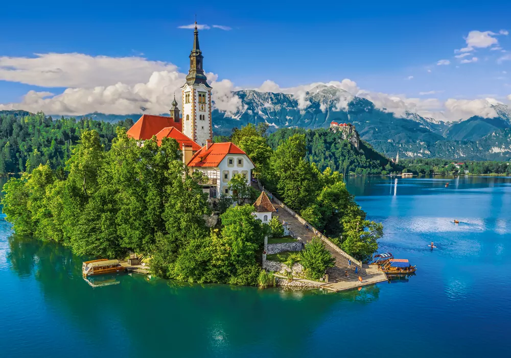 Puzzle 500. Bled, Slovenia. B-54114 - tantis.pl