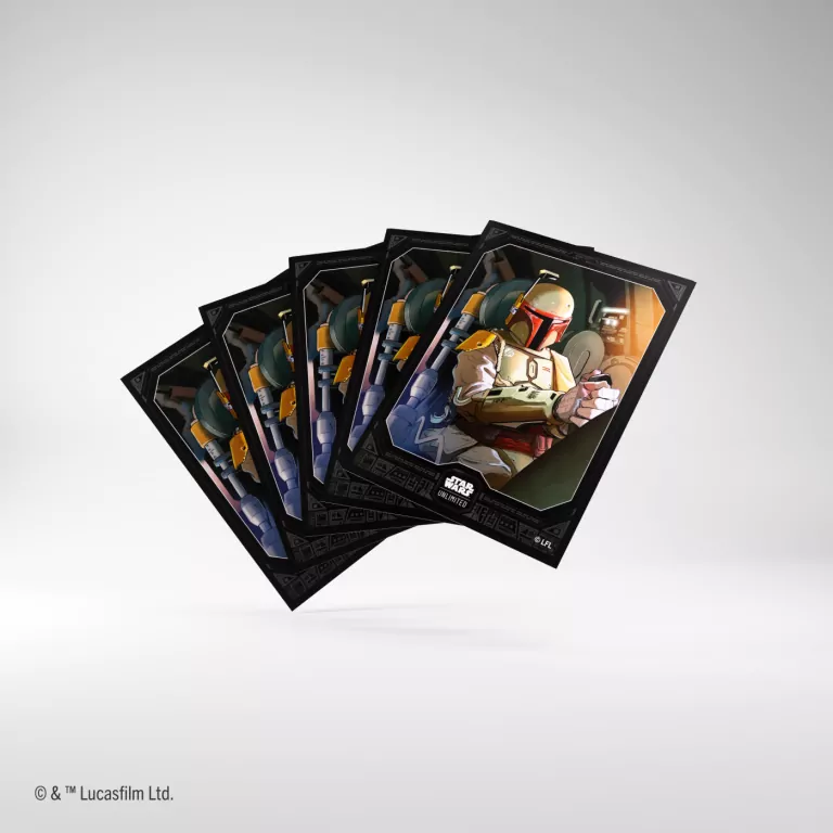 Gamegenic: Star Wars Unlimited Card Game - Art Sleeves - Boba Fett - tantis.pl