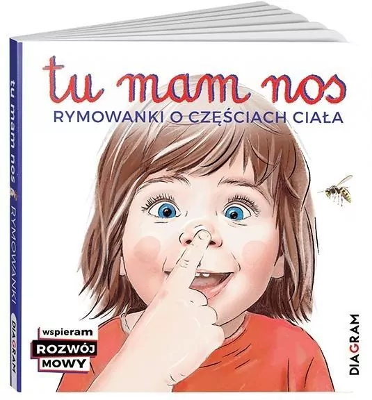 Tu mam nos. Rymowanki o częściach ciała - tantis.pl
