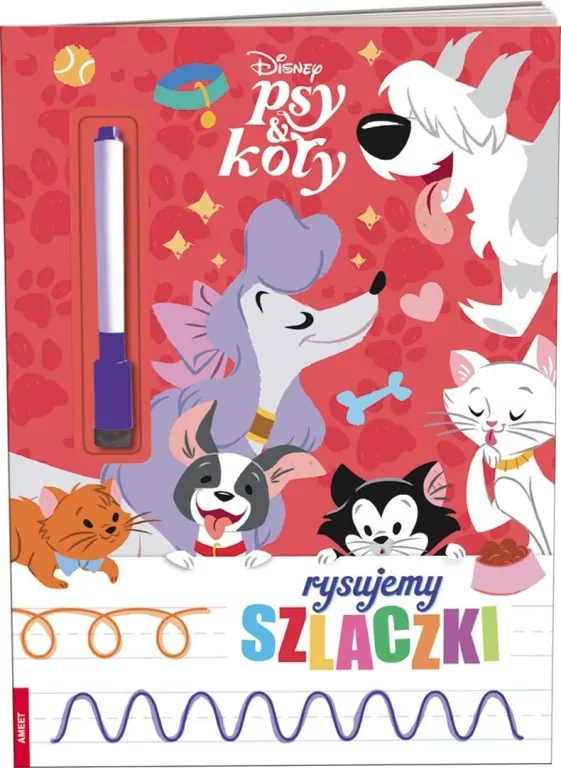 Disney Psy & Koty. Rysujemy szlaczki - tantis.pl
