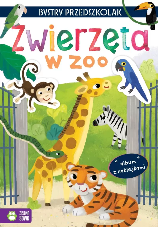 Bystry przedszkolak. Zwierzęta w zoo - tantis.pl