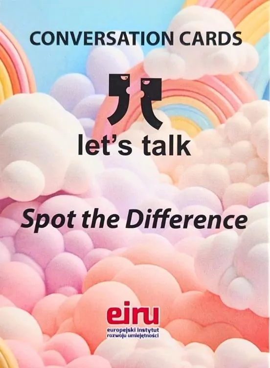 Karty Konwersacyjne Let's talk Spot the Difference - tantis.pl