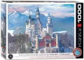 Puzzle 1000 Zamek Neuschwanstein zimą Niemcy  6000-5419 - tantis.pl