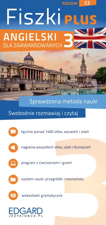 Angielski fiszki plus dla zaawansowanych 3 - tantis.pl