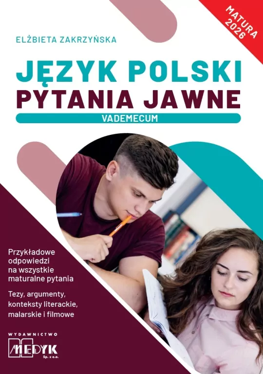 Język Polski Pytania Jawne Vademecum matura 2026 - tantis.pl