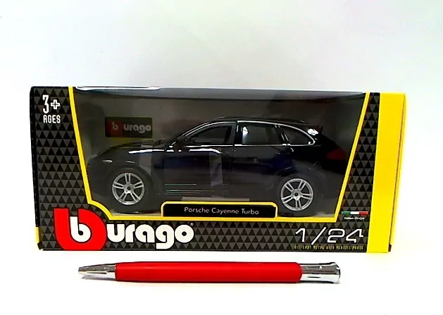 Porsche Cayenne Turbo Black 1:24 - tantis.pl