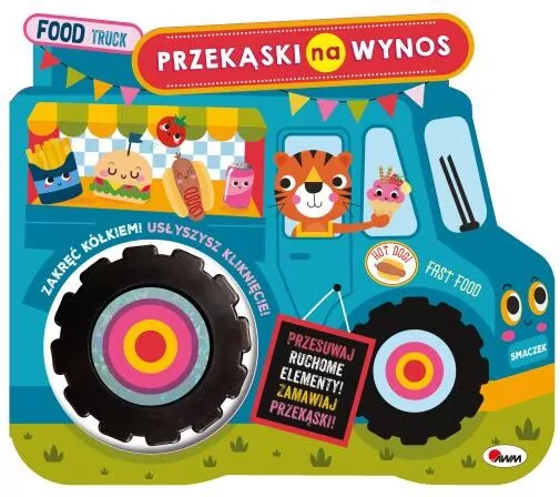 Food track. Przekąski na wynos. Z ruchomym kółkiem - tantis.pl