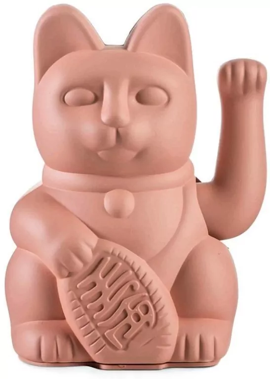 Kot szczęścia. Różowy 15cm - tantis.pl
