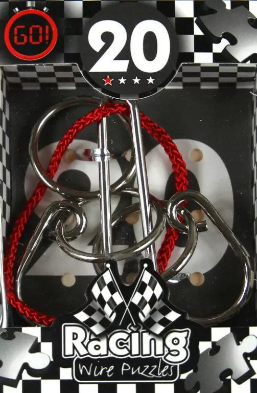Łamigłówka druciana Racing nr 20 - poziom 1/4 G3 - tantis.pl