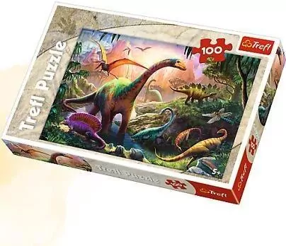 Puzzle 100. Świat dinozaurów. 16277 - tantis.pl