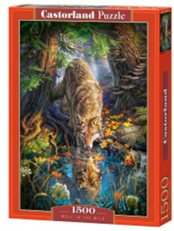 Puzzle 1500. Wolf in the wild - tantis.pl