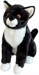 Kot siedzący czarny 28cm