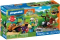 Playmobil Zoo Opiekun zwierząt z pojazdem 72072 - tantis.pl