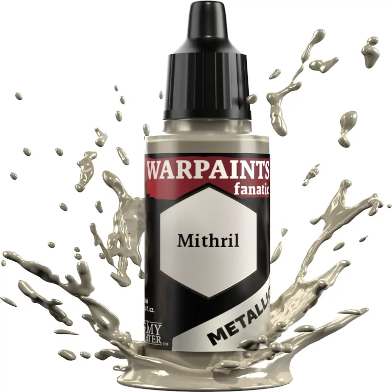 The Army Painter: Warpaints - Fanatic - Metallic - Mithril - tantis.pl