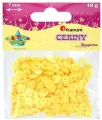 Cekiny 7mm okrągłe pastelowe żółte - tantis.pl