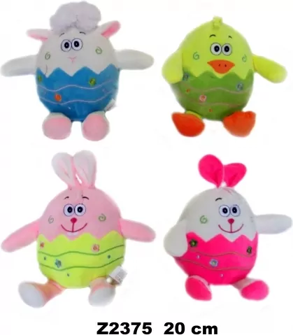 Zajączek jajko 20cm MIX - tantis.pl