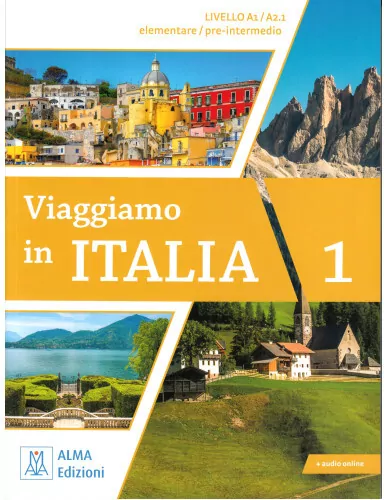Viaggiamo in Italia A1-A2.1 podręcznik + audio - tantis.pl