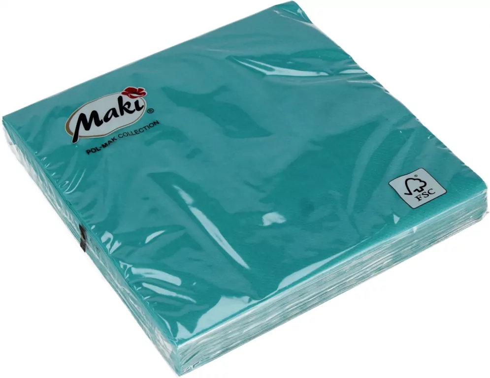 SERWETKA PAP 3W 330X330 NIEB 02800 PM OP - tantis.pl