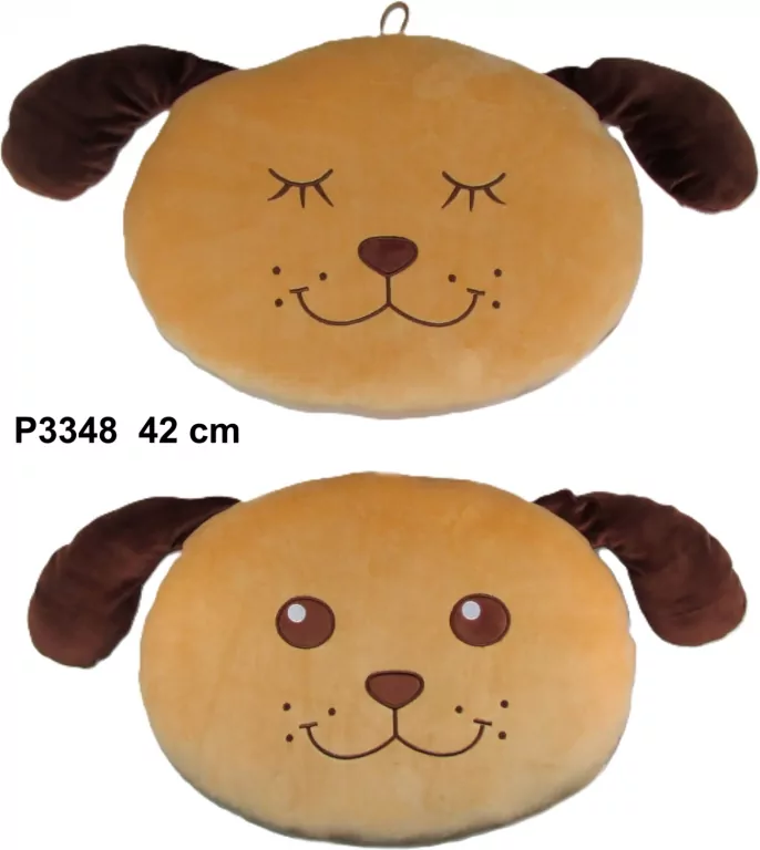 Poduszka pies brązowy 42cm MIX - tantis.pl