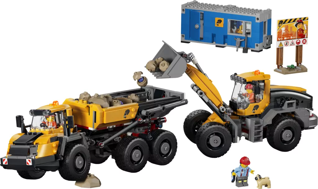 LEGO® Wywrotka i ładowarka czołowa 60494 - tantis.pl