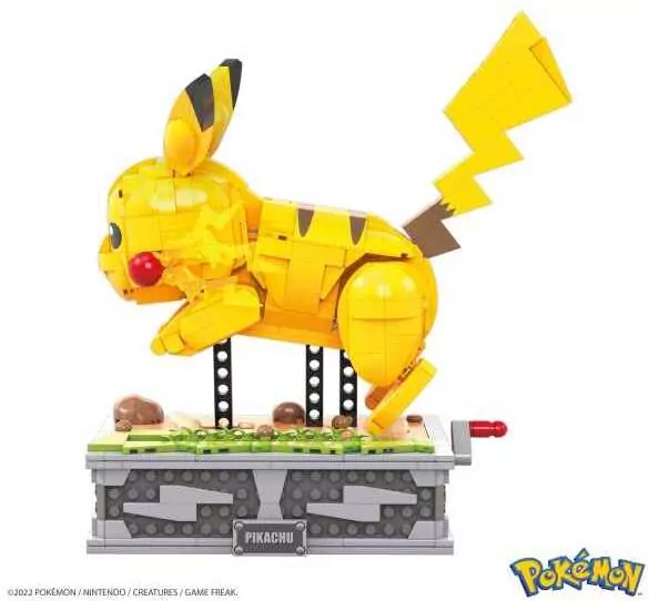 MEGA Pikachu Kolekcjonerski Pokemon do zbudowania - tantis.pl