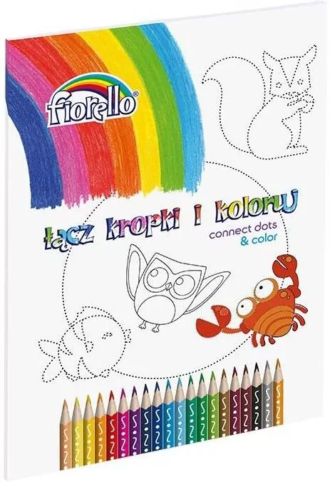 Łącz kropki i koloruj - tantis.pl
