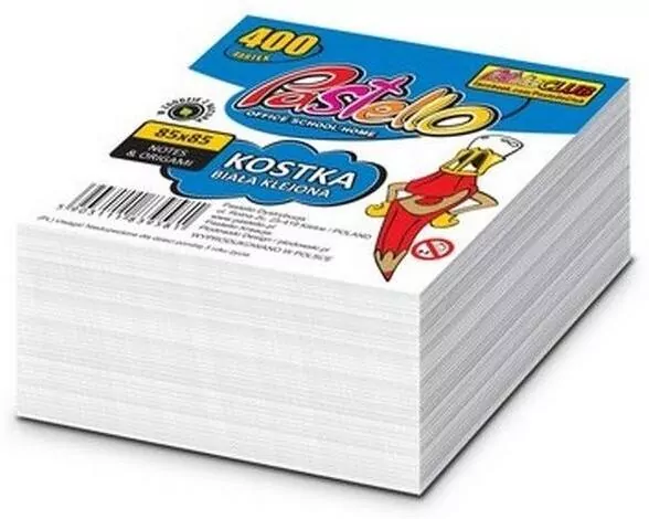 Kostka klejona ECO 85x85x35mm biała - tantis.pl