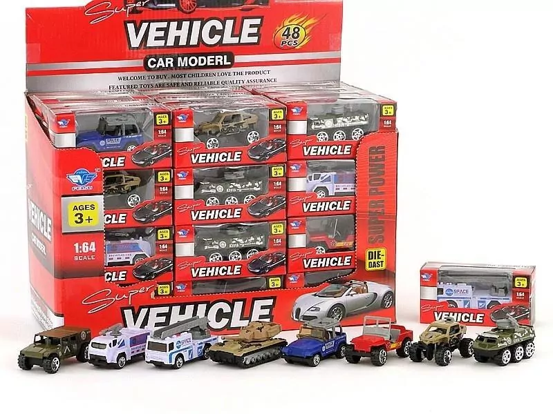 Auto w pudełku 1:64 - tantis.pl