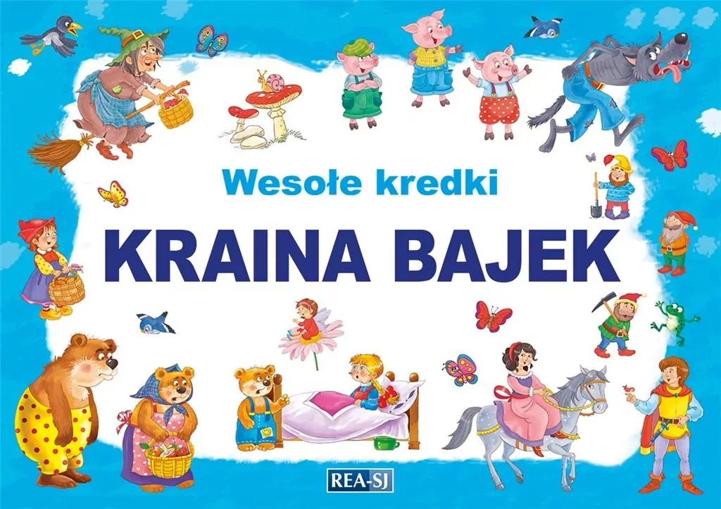 Wesołe kredki. Kraina bajek - tantis.pl
