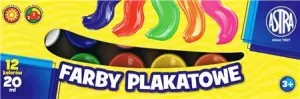 Farby Plakatowe 12 kolorów - tantis.pl