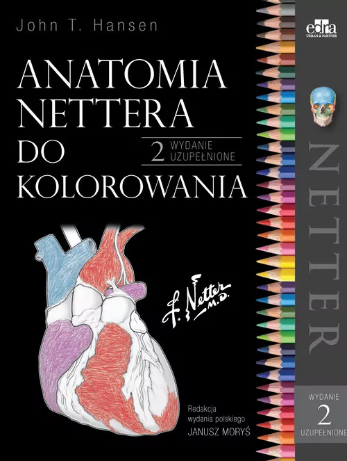 Anatomia Nettera do kolorowania - tantis.pl