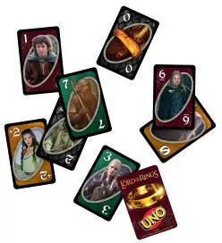 Uno Lord of the Rings Władca Pierścieni Gra karcia - tantis.pl