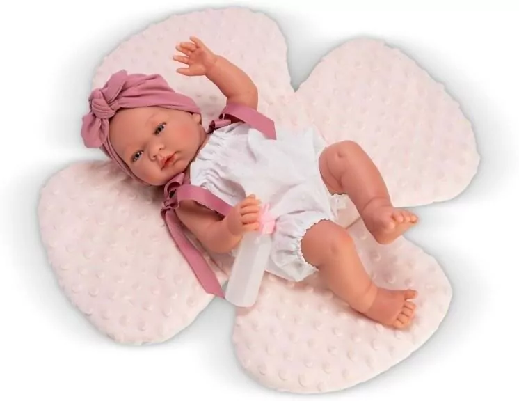 Lalka hiszpańska Maria z kocykiem i butelką 43cm - tantis.pl