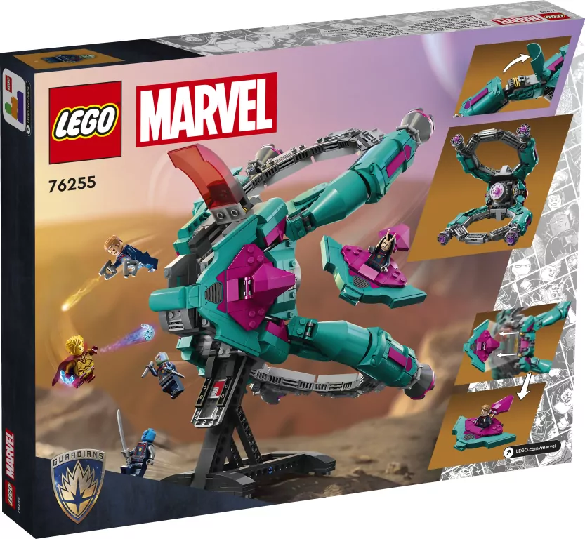 LEGO. Super Heroes, Marvel, klocki. Nowy statek Strażników - tantis.pl