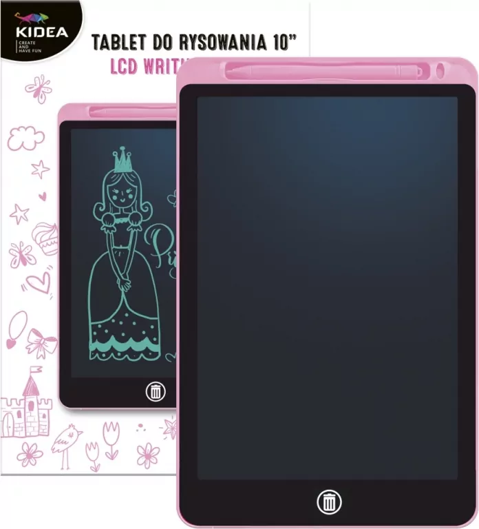 Tablet do rysowania. Różowy - tantis.pl