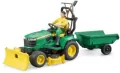 Traktorek John Deere, z figurką ogrodnika - tantis.pl