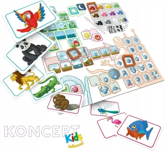 Zwierzaki. Koncept Kids - tantis.pl