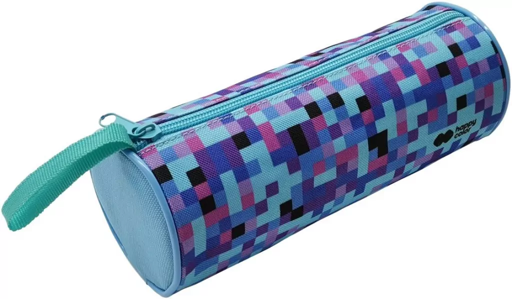 Piórnik saszetka Pixi blue tuba z zamkiem - tantis.pl