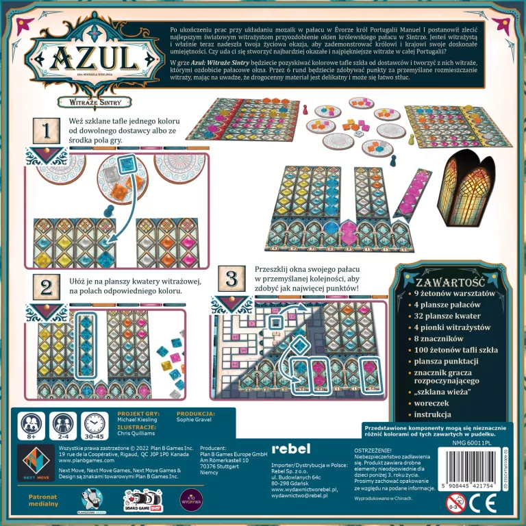 Azul. Witraże Sintry - tantis.pl