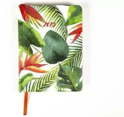 Kalendarz tygodniowy B6 2019 Liście ALBI