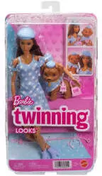 Barbie Jednakowa stylizacja Lalka i piesek Groszki - tantis.pl